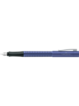 Pluma Grip Classic Faber Castell M Azul FC140902