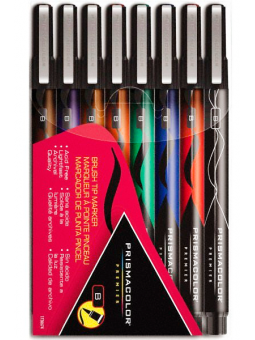 Marcadores Prismacolor Premier Punta Pincel Set 8 Colores 1736674