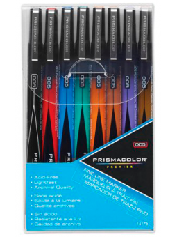 Tiralíneas Prismacolor Premier 005 Set 8 Colores 14175