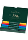 Marcadores Acuarelables Albrecht Durer Faber Castell Set 5 Colores FC160305