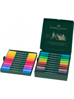 Marcadores Acuarelables Albrecht Durer Faber Castell Set 20 Colores FC160320