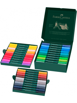 Marcadores Acuarelables Albrecht Durer Faber Castell Set 30 Colores FC160330