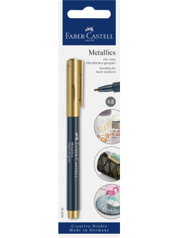 Marcadores Metálicos Faber Castell Dorado FC160797