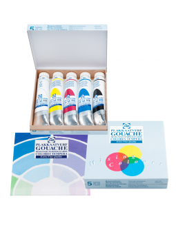 Gouache Talens Set 5 Colores Tubos 20ml 08820407