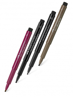 Marcadores Pitt Artist Pen Faber Castell Punta C Caligráficos