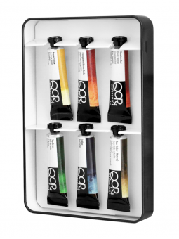 Acuarela en Tubos Qor Set 6 Colores Tierra 5ml 7000002-0