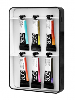 Acuarela en tubos Qor Set 6 Colores High Chroma 5ml 7000003-0