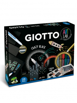 Set Creativo Giotto Art Lab Crazy Black 8000825023590