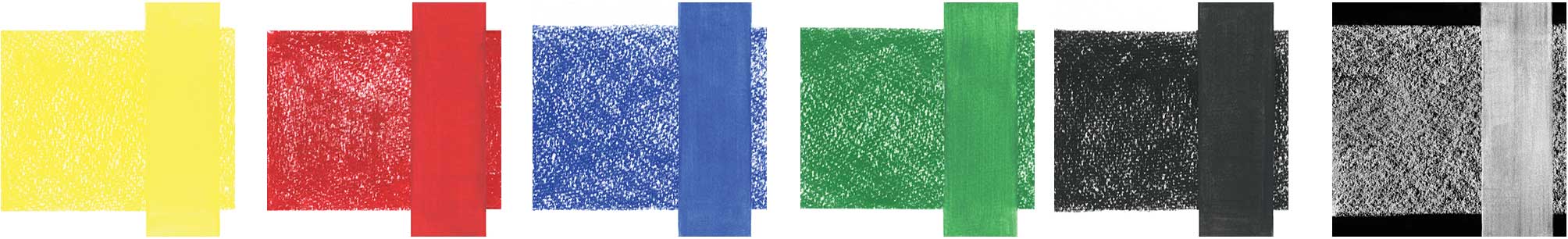 barra derwent inktense xl set 6 colores