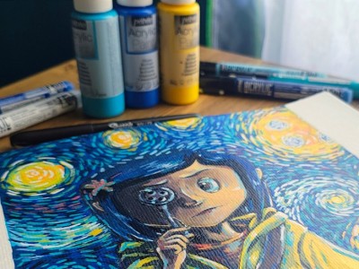 Del boceto al personaje animado con la magia de Pebeo.