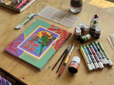 ¿Cómo pintar mi libro Tropicalia paso a paso? por  Jo Jiménez.
