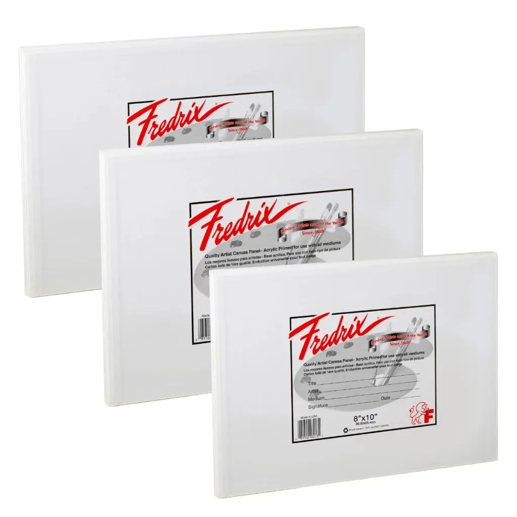 Cartón Entelado Fredrix Artist Packs 3 Unidades.webp