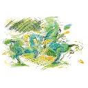 Pitt Pastel pencil drawing fighting knights_PS_Office.webp