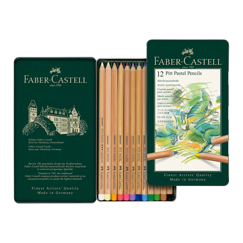 112112_Pitt Pastel pencil, tin of 12_PM3_Office.webp