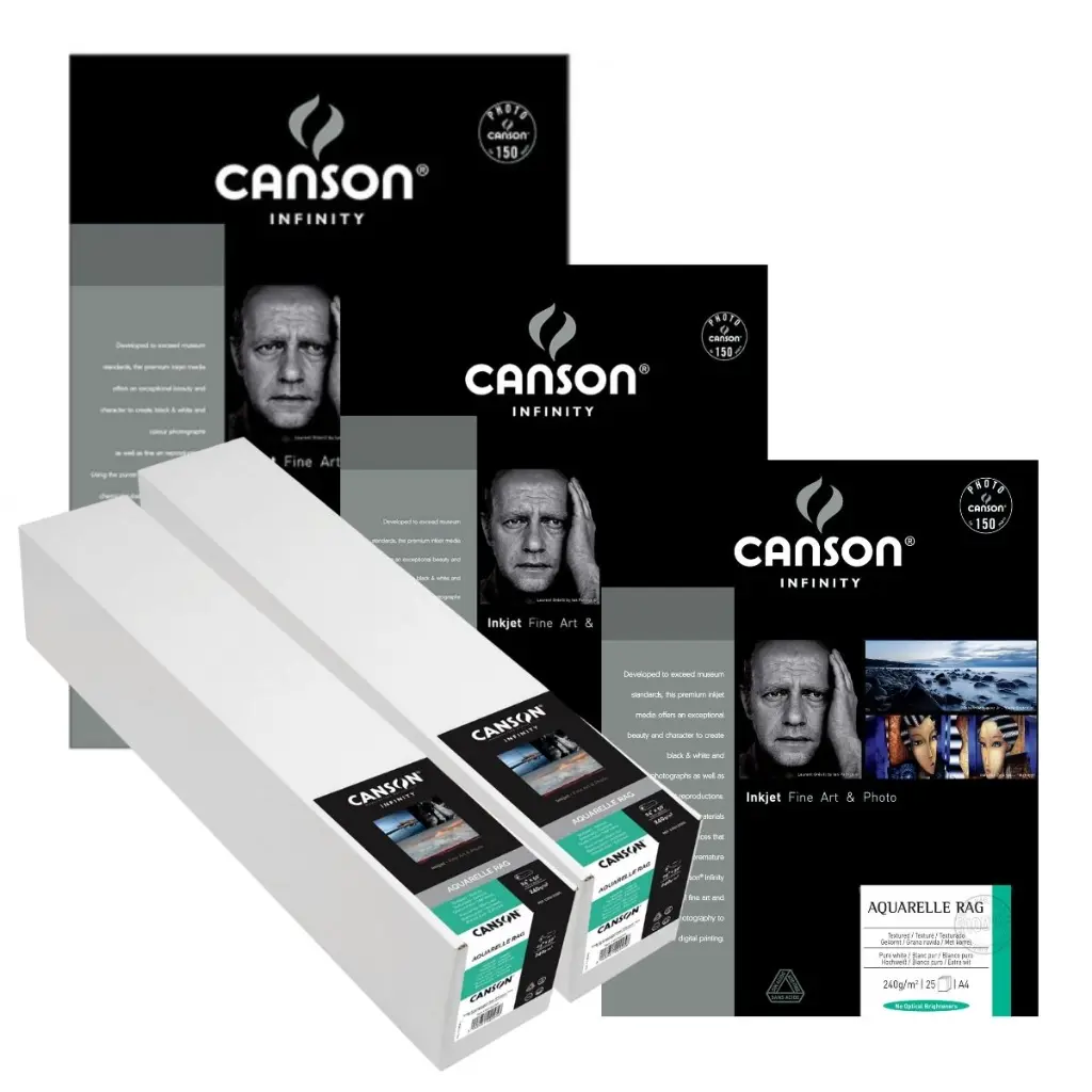 Papel Impresión Digital Canson Infinity Aquarelle Rag 240gr Mate.webp