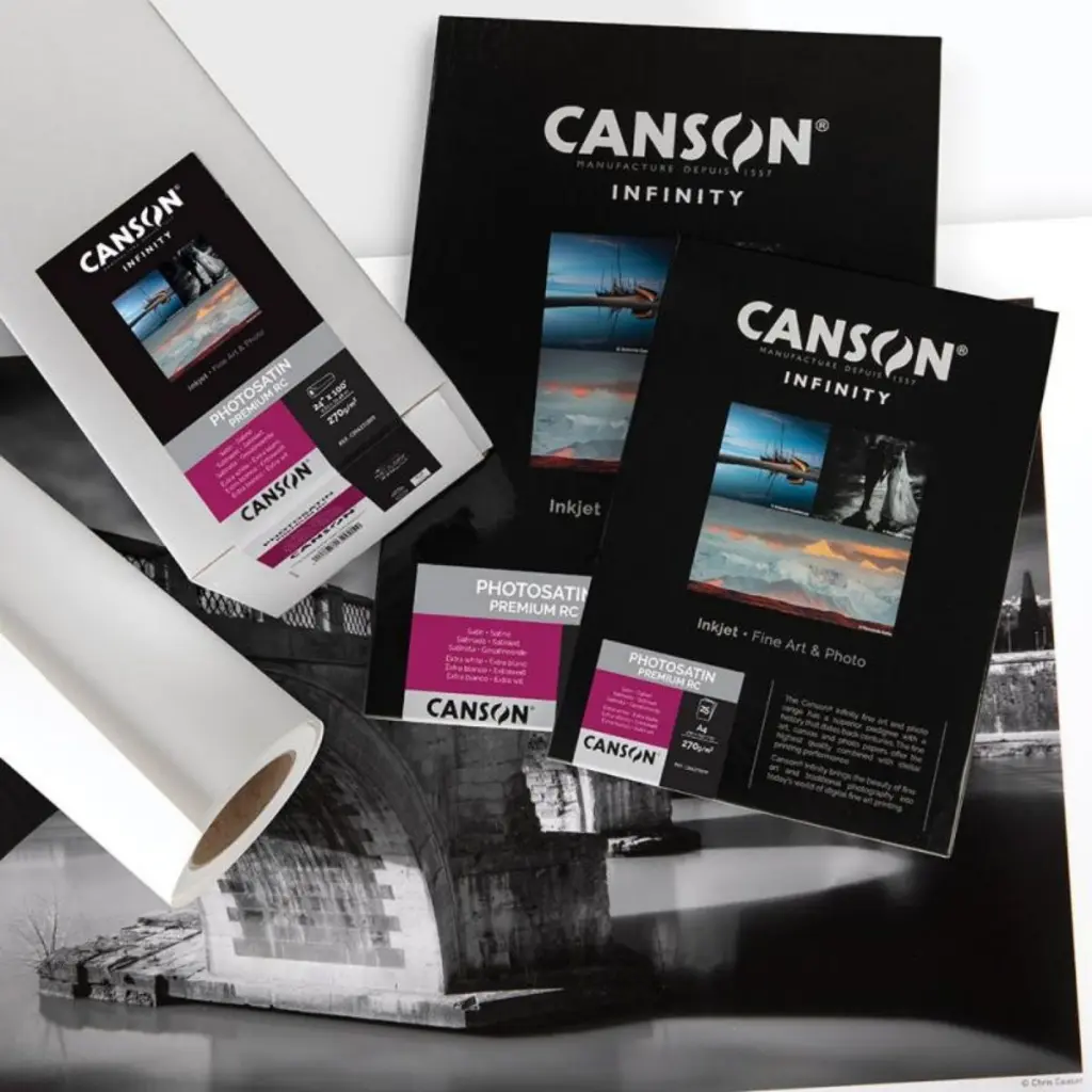 Papel Impresión Digital Canson Infinity Photosatin Premium RC 270gr Satinado.webp