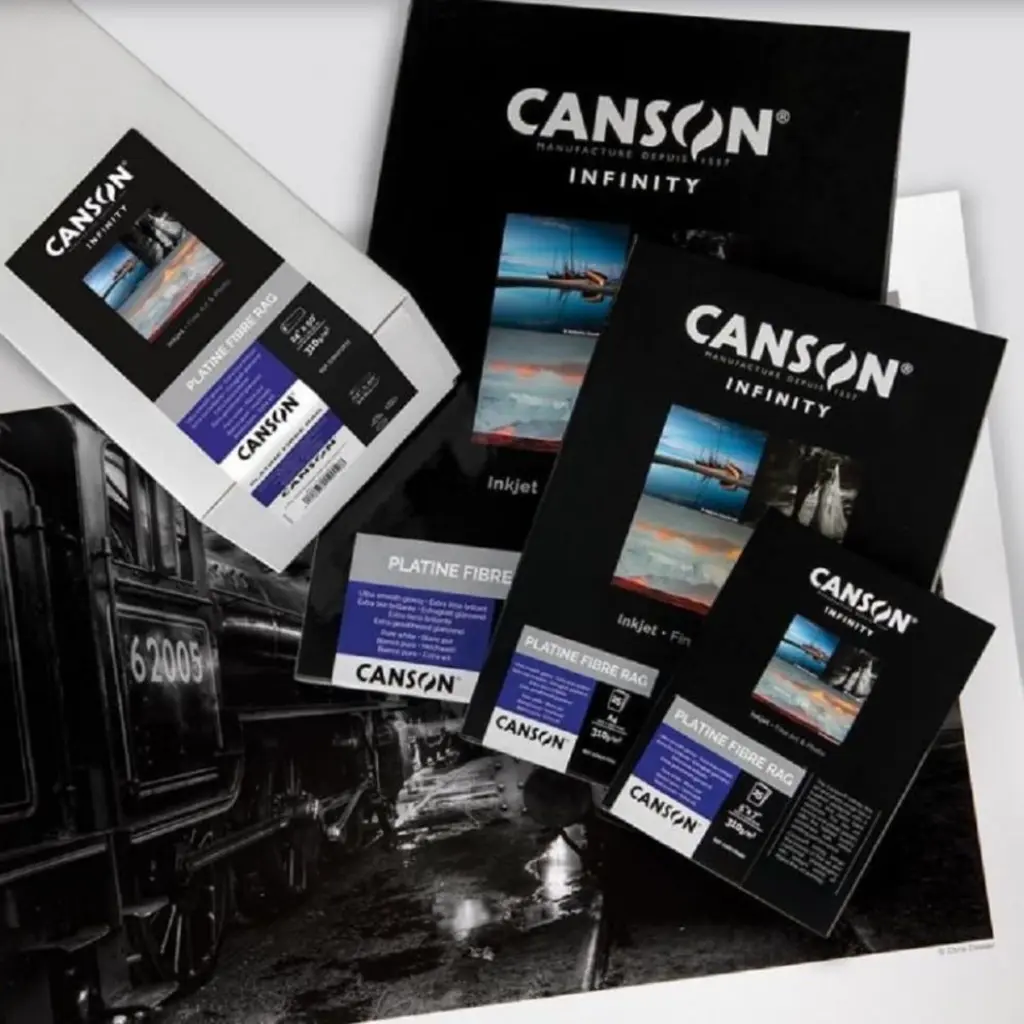 Papel Impresión Digital Canson Infinity Platine Fibre Rag 310gr Satinado.webp