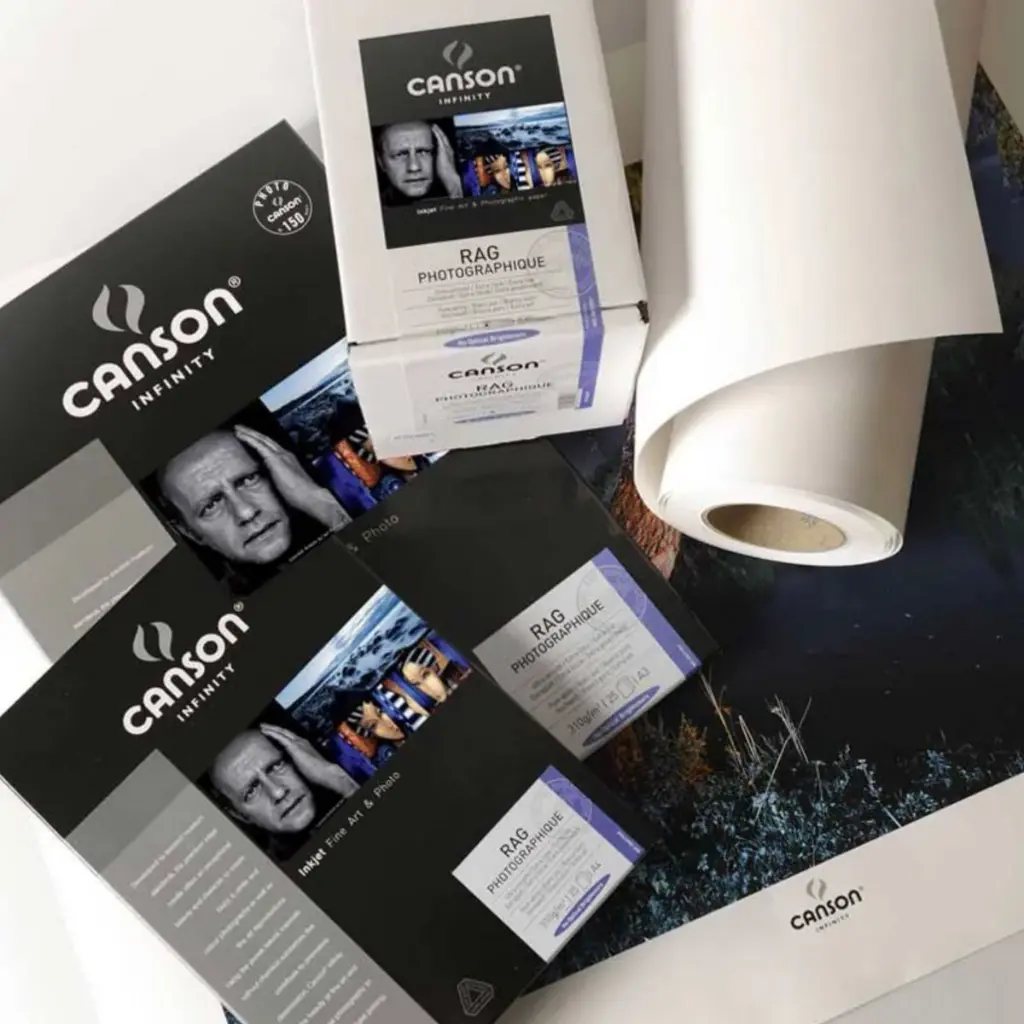 Papel Impresión Digital Canson Infinity Rag Photographique 210gr Mate.webp