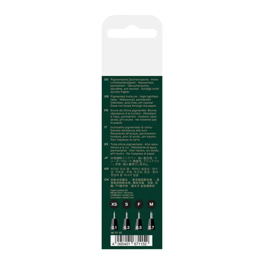 167115_Pitt Artist Pen India ink pen, wallet of 4, black_PM5_Office.webp