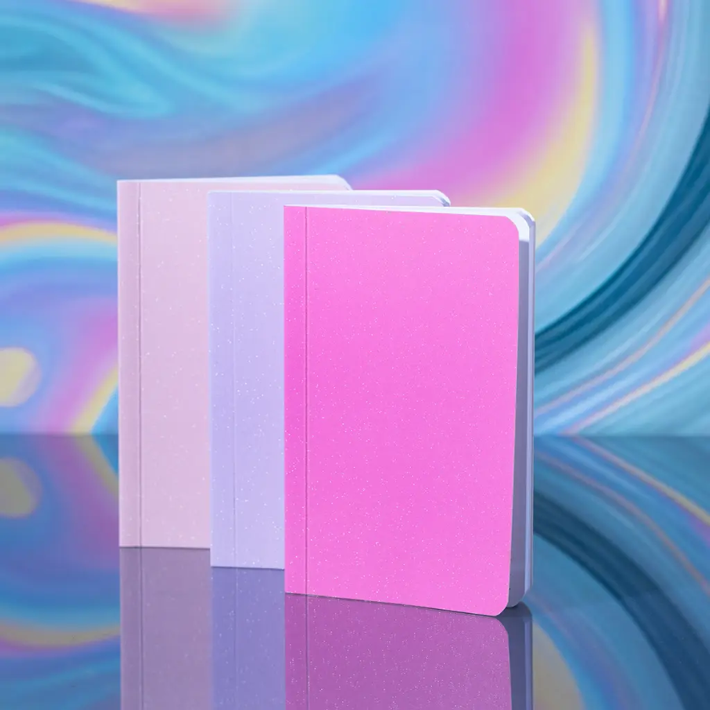 Bruynzeel Set 3 A6 glitter notebooks_03.webp