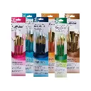 pinceles princeton real value pelo taklon blanco mango corto.webp