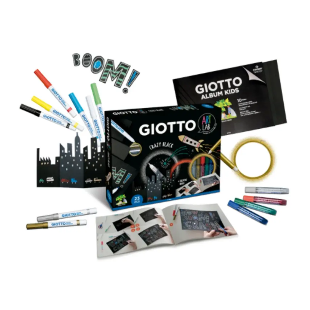 8000825023590 - Set Creativo Giotto Art Lab Crazy Black (2).webp