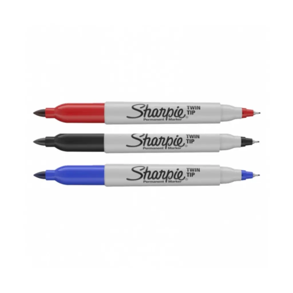 Marcadores Permanentes Sharpie Doble Punta Cajas 12 Unidades.webp