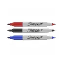 Marcadores Permanentes Sharpie Doble Punta Cajas 12 Unidades.webp