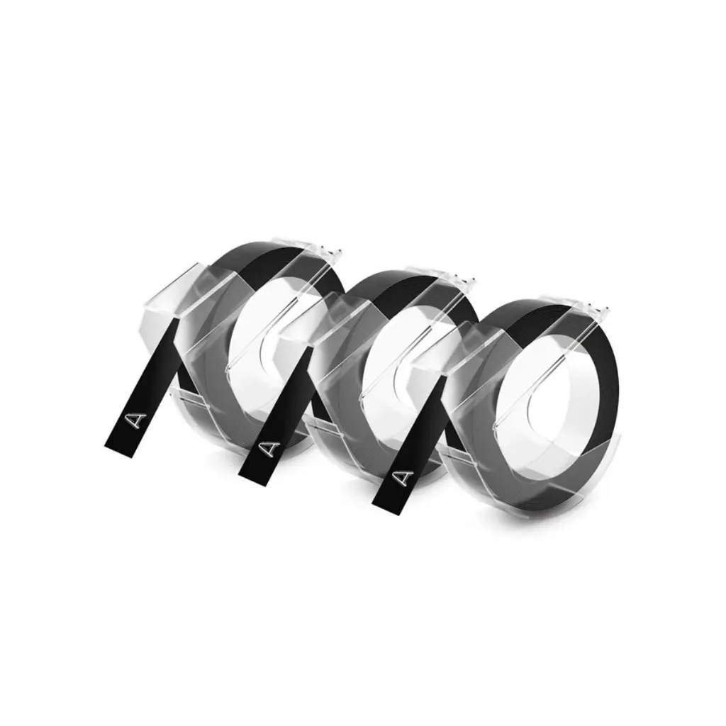 1741670 - Cinta en Relieve de Pvc Dymo Set 3 Unidades Negro 9mm x 3mt (2).webp
