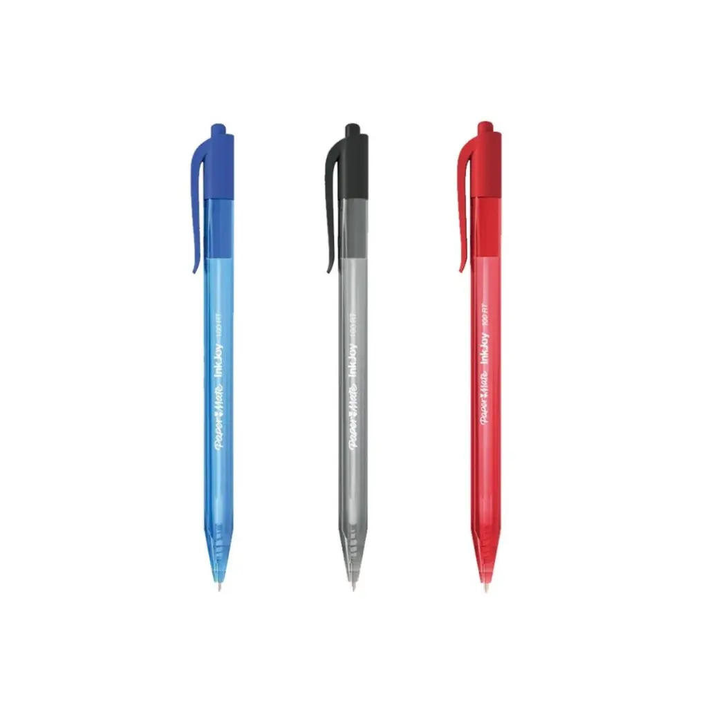 2166765 - Lápices Pasta Inkjoy Paper Mate Retráctil Punta Fina 0.7mm Set 3 Colores (2).webp
