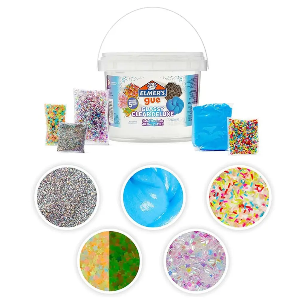 2175932 - Balde de Slime Elmers Transparente con 5 Complementos (2).webp