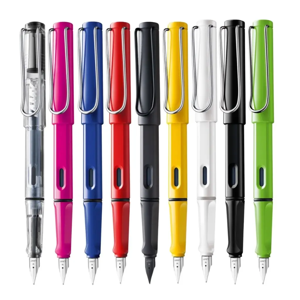 Portada- Pluma Lamy Safari M Tinta T10 Azul.webp