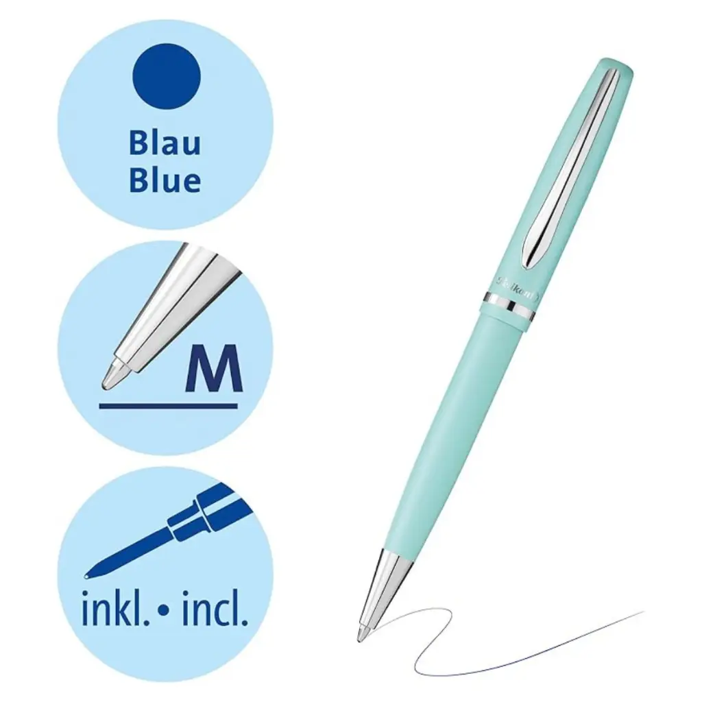 [812627] Bolígrafo Pelikan Jazz Pasteles (Menta Pastel) (3).webp
