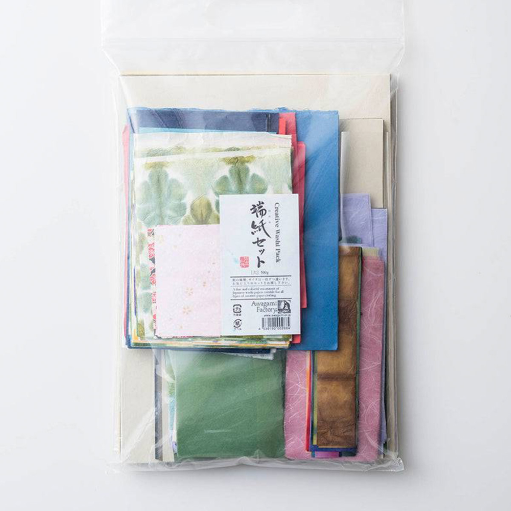 Pack Papel Creative Washi Surtido Awagami