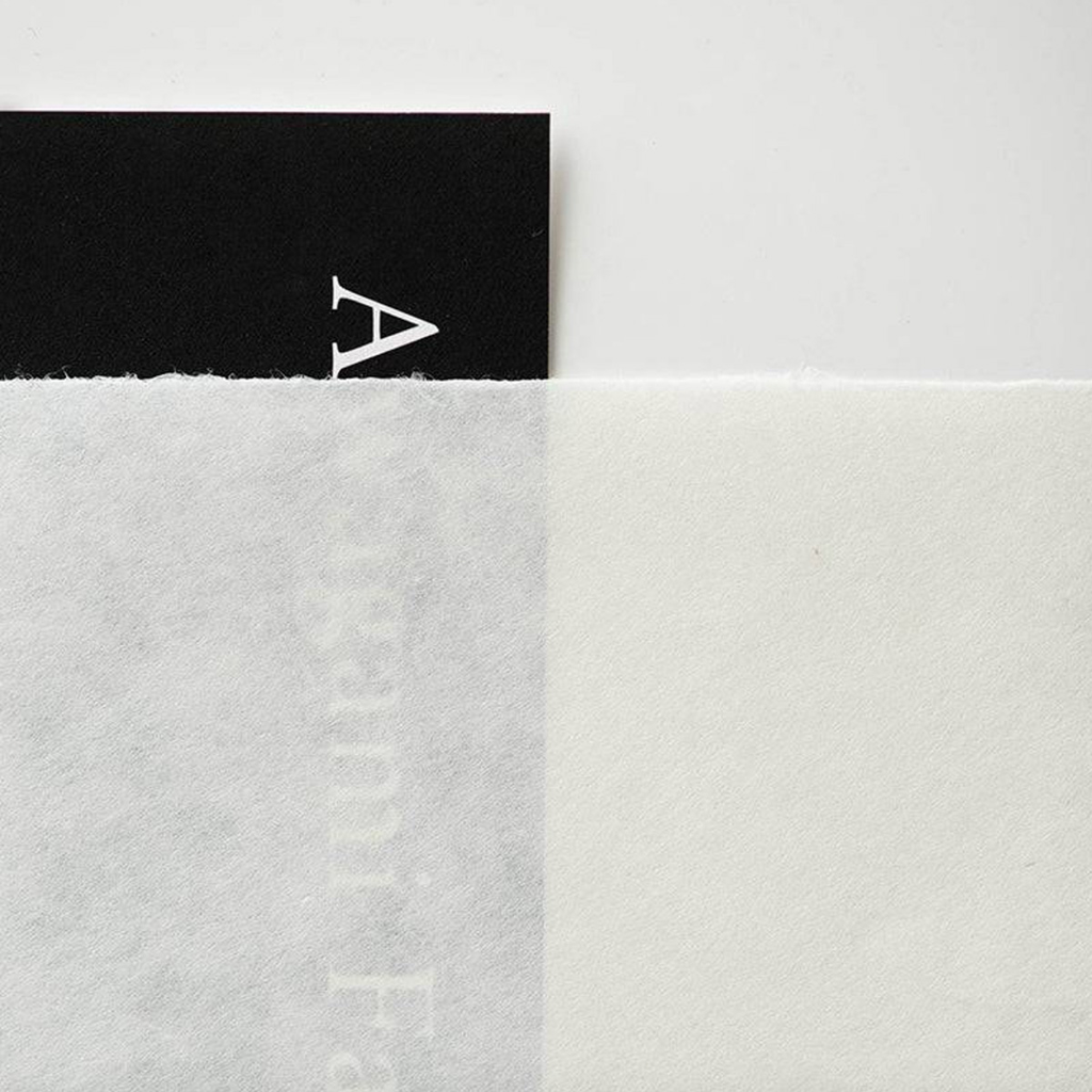 Resma Papel Ediciones Fine Art Awagami Kozo Natural Select 46gr 43x52cm 25 Pliegos  