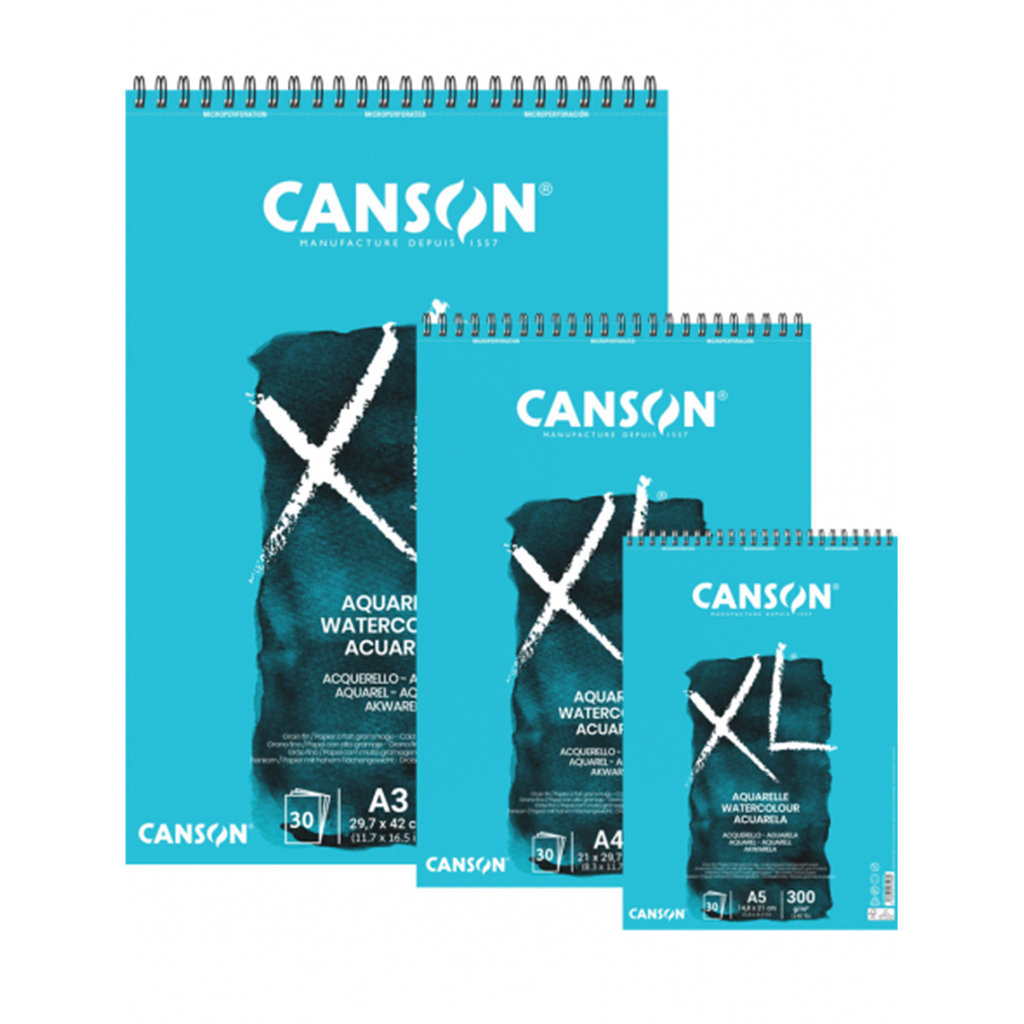 Croquera Acuarela Canson XL Aquarelle 300gr
