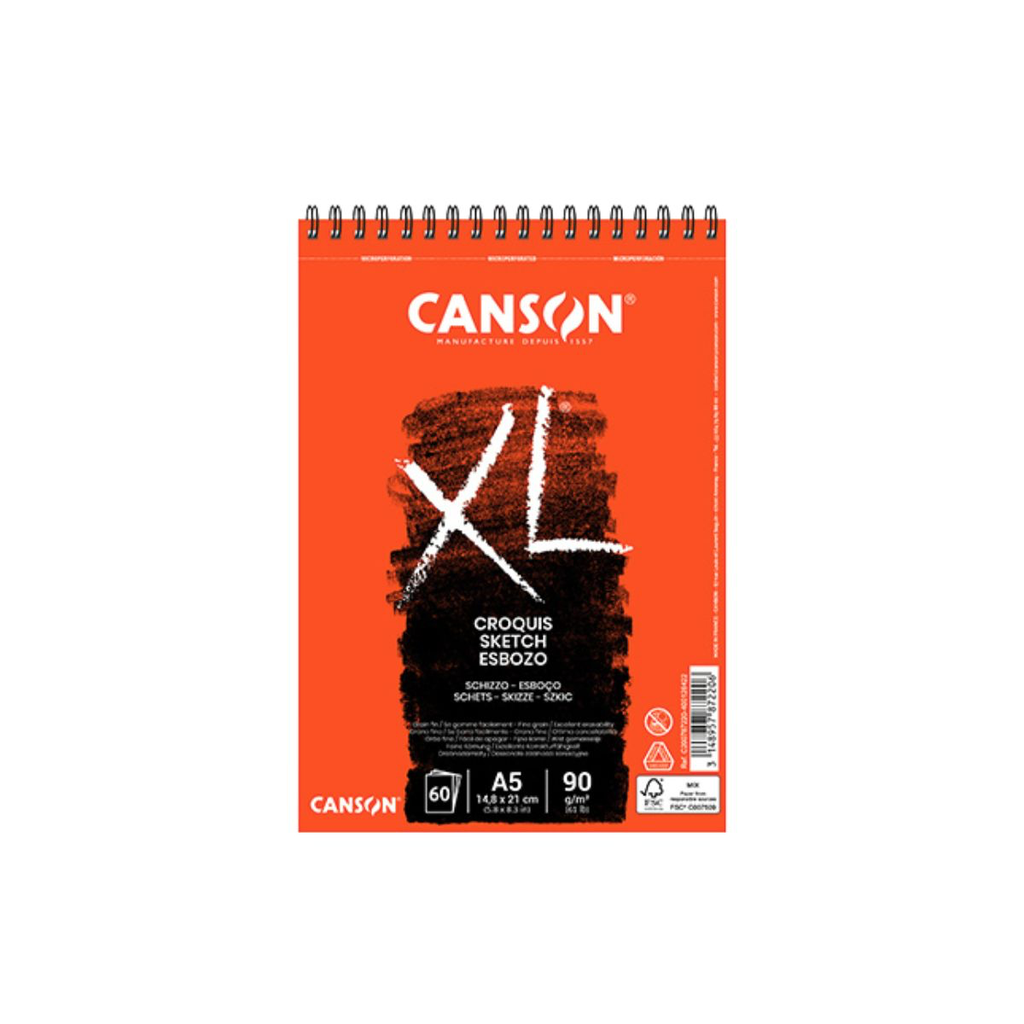 Croquera Dibujo Canson XL Croquis 90gr