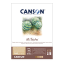 Block Pastel Canson Mi-Teintes 4 Tonos Tierra 160gr 32x41 cm 20 Hojas
