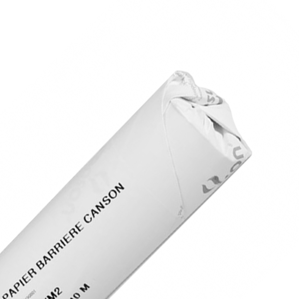 Rollo Papel Conservación Canson Barrera Blanco 80gr 1.2x40 mt