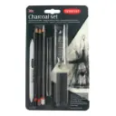 Carboncillo Set Materiales Mixto Derwent 10 Piezas