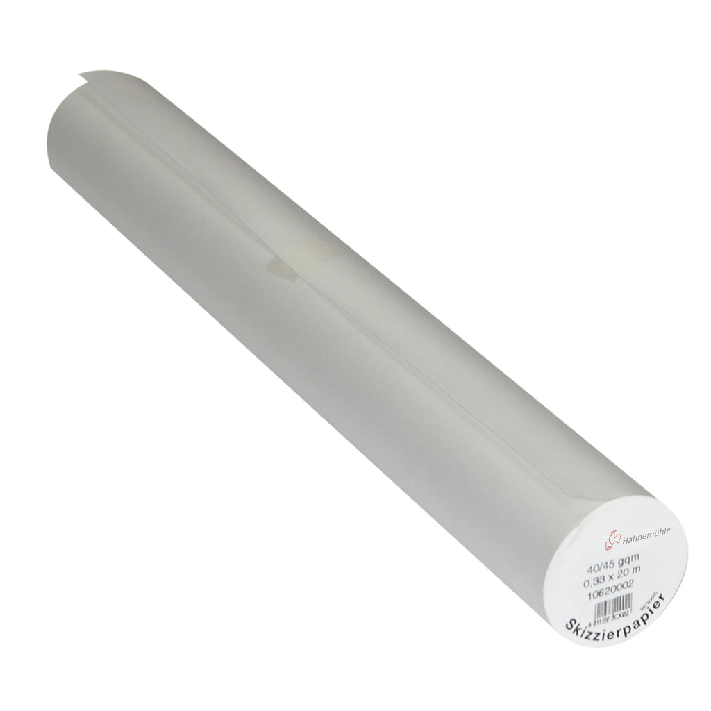 Rollo Papel Dibujo Transparente Hahnemuhle 40/45gr 0.33 x 20 mt