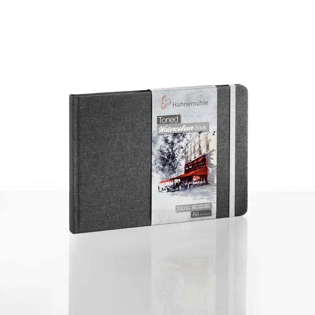Libreta Acuarela Hahnemühle Toned Grey 200gr 30 Hojas