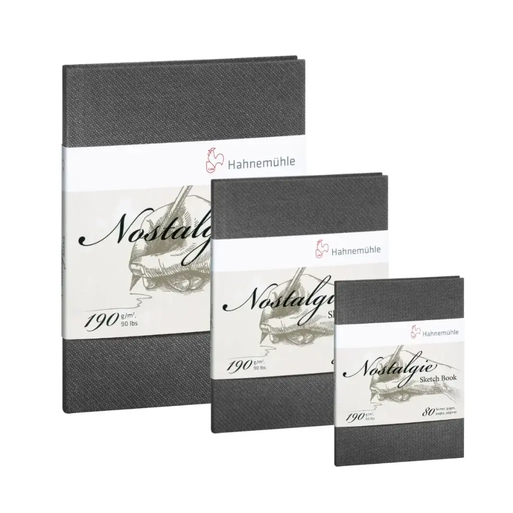 Libreta Dibujo Hahnemühle Nostalgie Sketch Book 190gr 40 Hojas