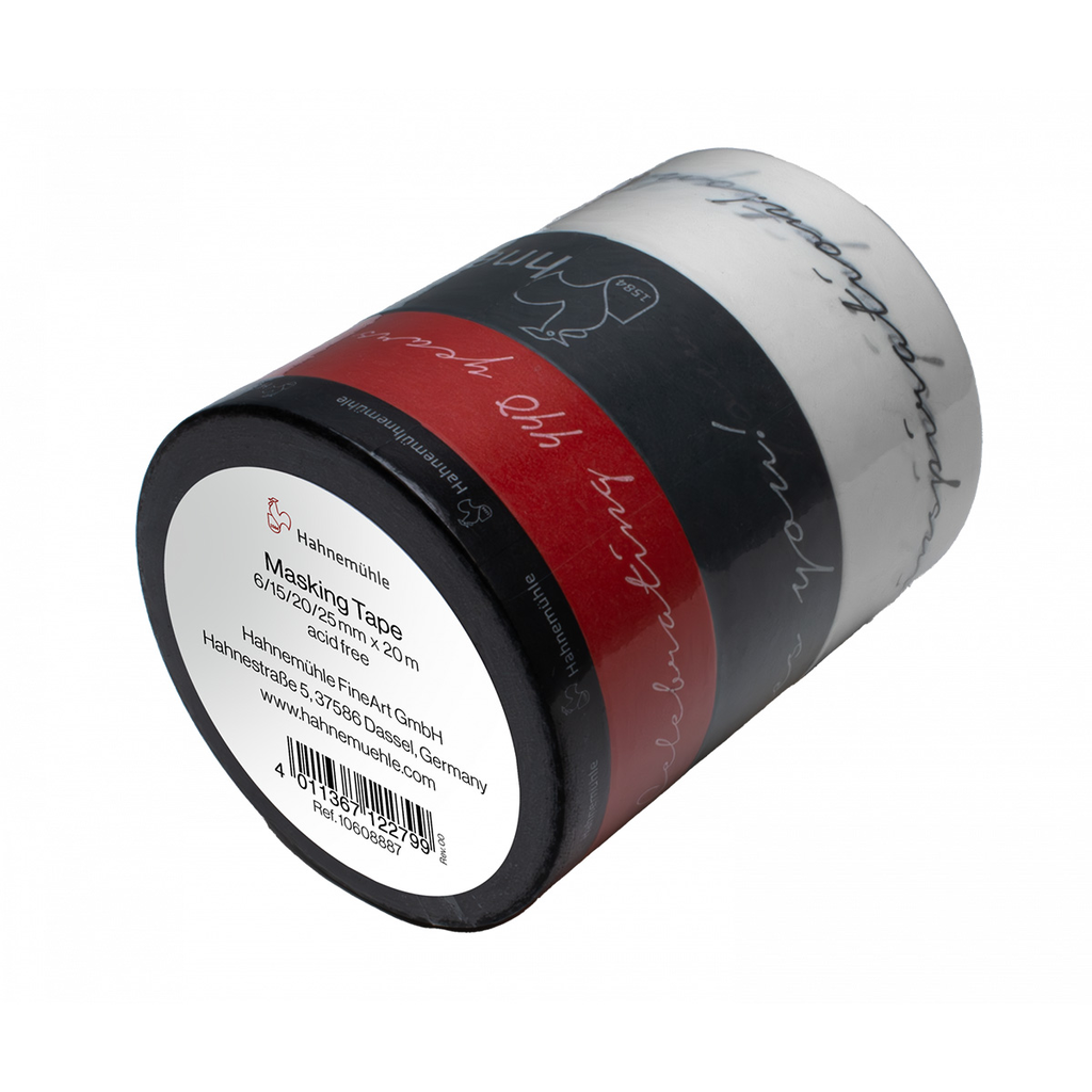 Cinta Adhesiva Masking Tape Hahnemühle Libre de Ácido 6/12/20/25 mm