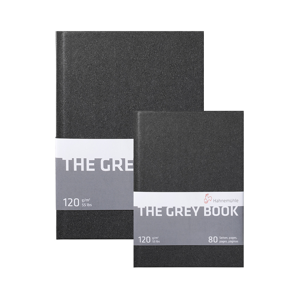 Libreta Dibujo Hahnemühle Hojas Grises 120gr 40 Hojas