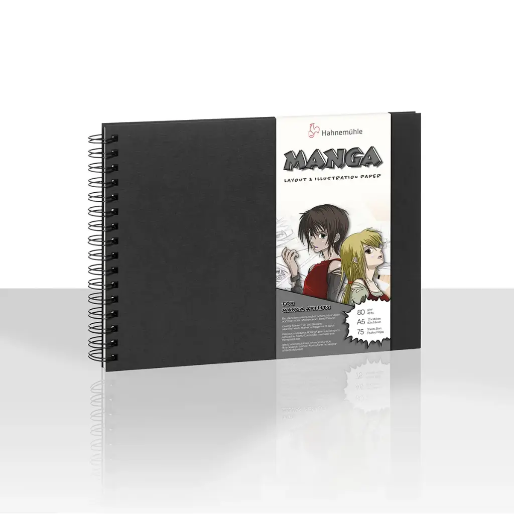 Croquera Dibujo Manga Hahnemühle 80gr 75 Hojas