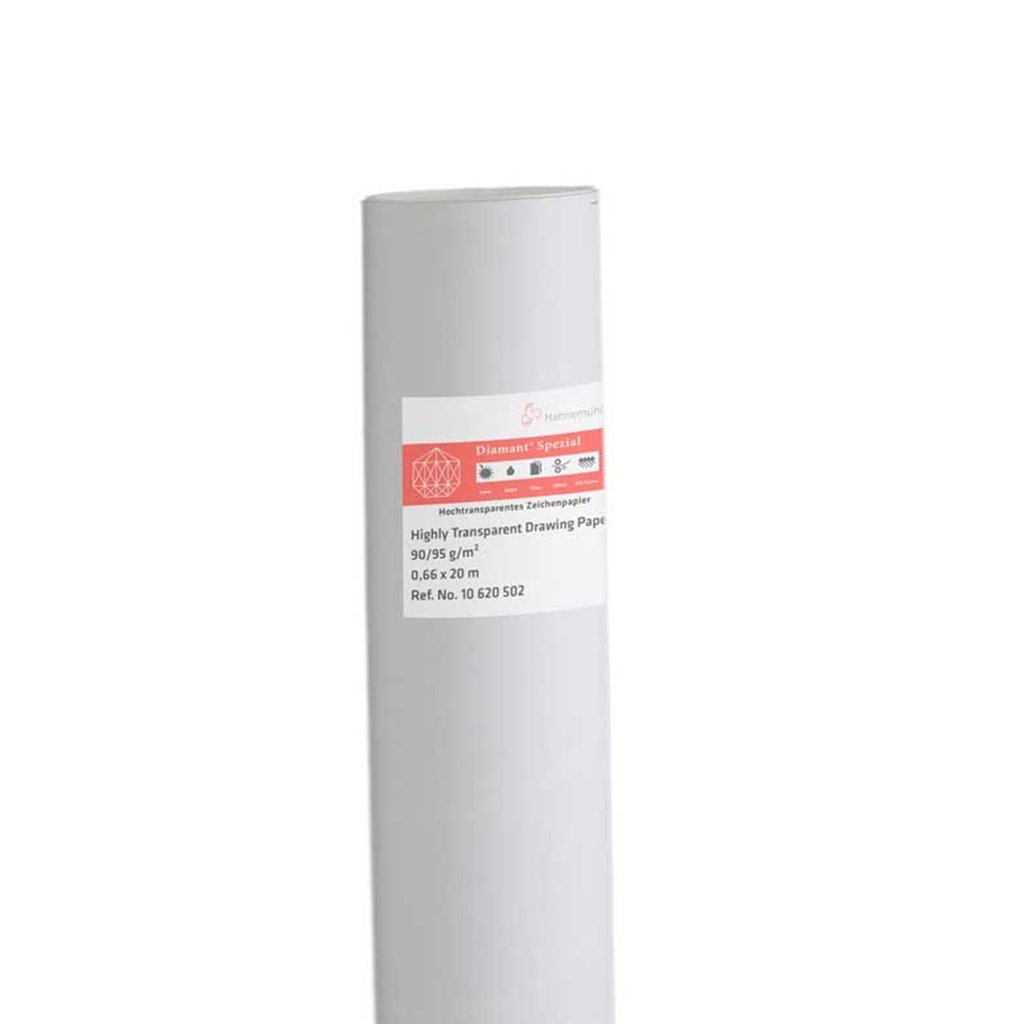 Rollo Papel Diamante Hahnemuhle 90/95gr