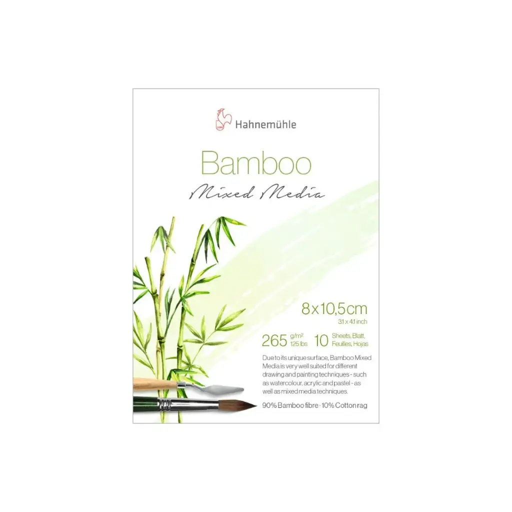 Block Técnica Mixta Hahnemuhle Bamboo 265gr