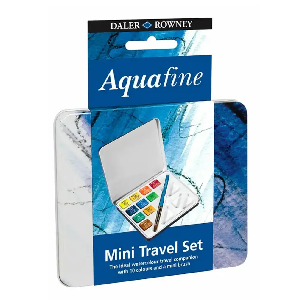 Acuarela en Pastillas Daler Rowney Aquafine Travel Set 