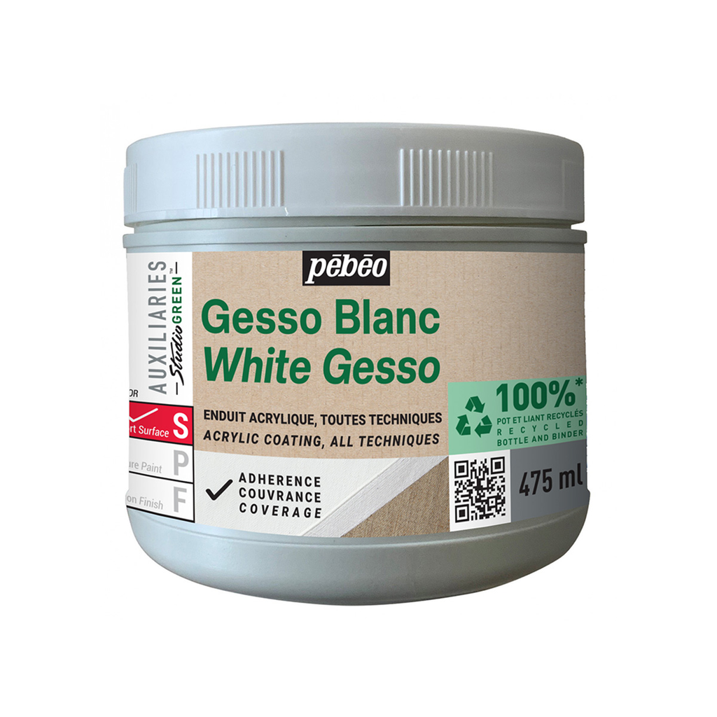 Pasta de Modelar Pebeo Studio Green 475ml Blanco